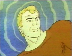 Aquaman with waves