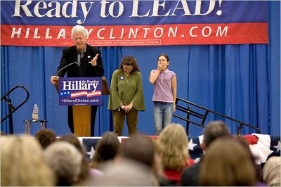 Bill Clinton speech for Hillary\'s campaign