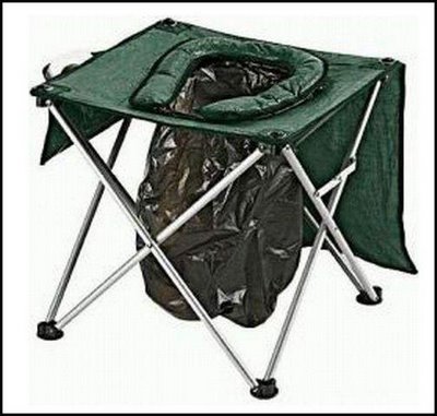 for when you're at an outdoor event and there aren't port-a-potties handy