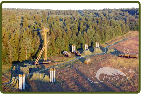 inflatable military base