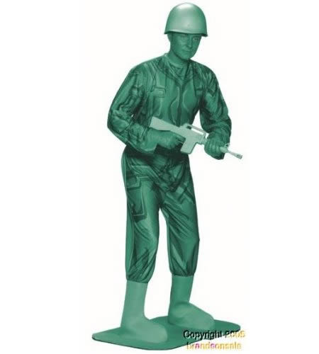 costume - green army man